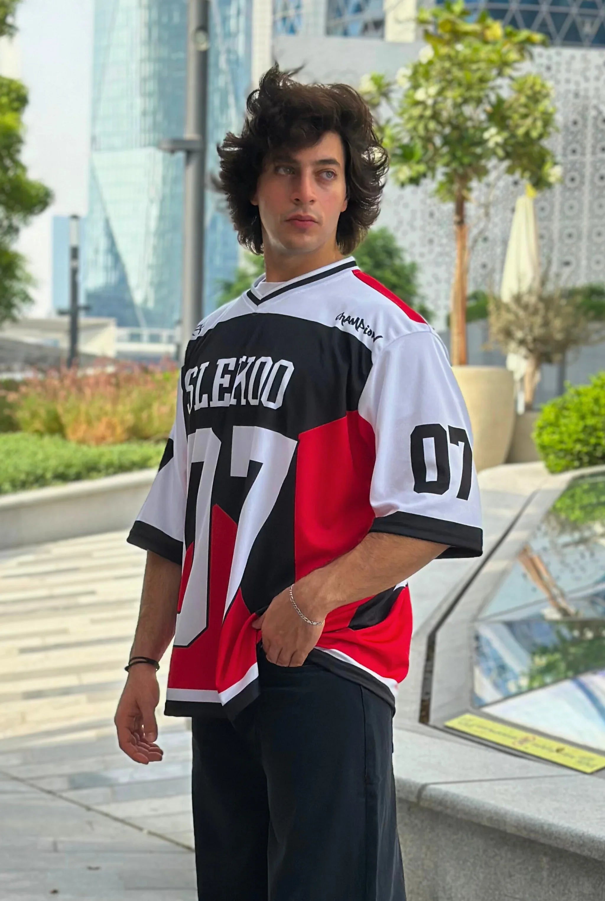 Unisex All-Stars Oversize Jersey Red Edition