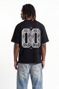 Slekoo Studios 00 Black Unisex Oversize T-Shirt