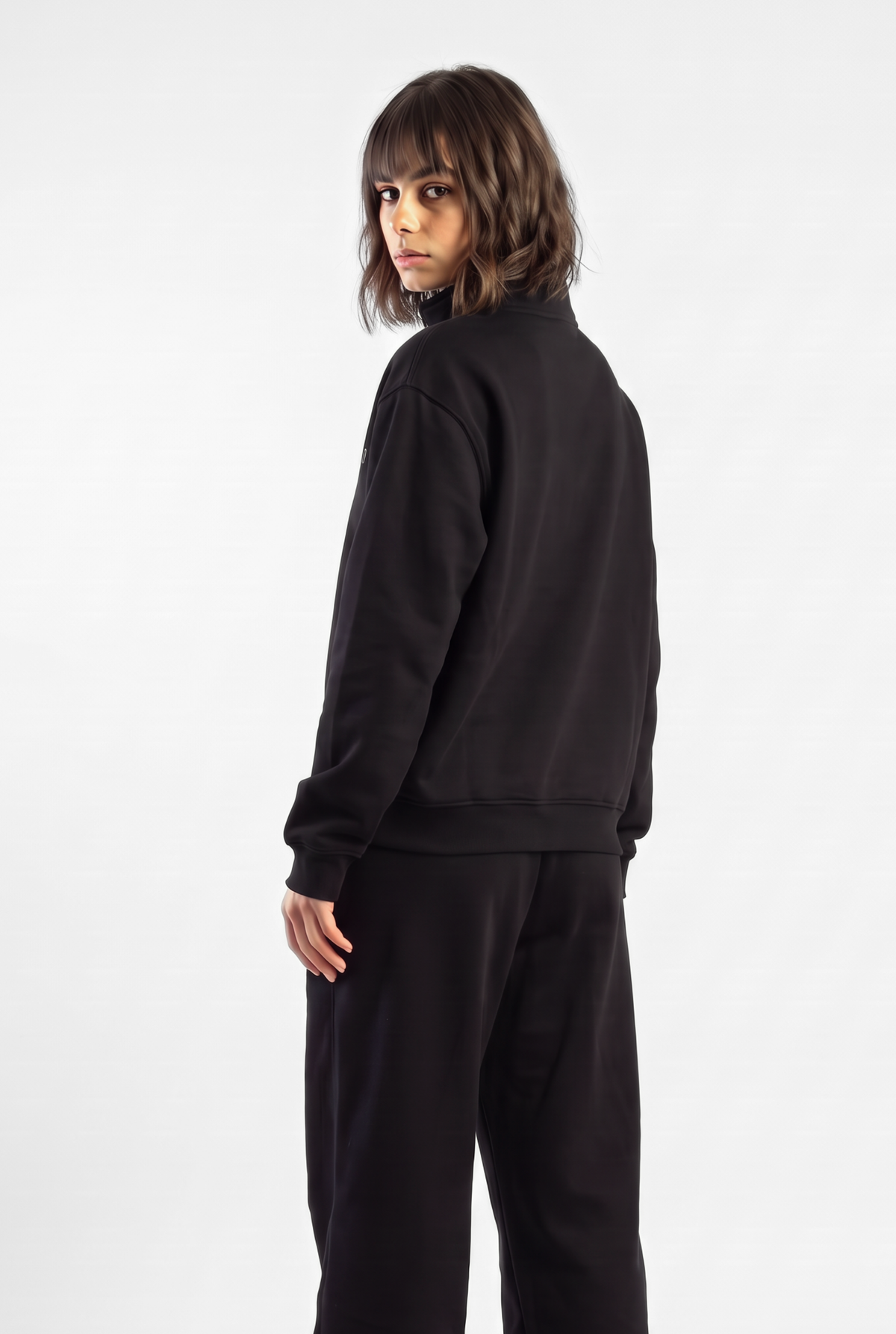Basic Zipper Sweater