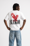 Eagle White Unisex Oversize T-Shirt