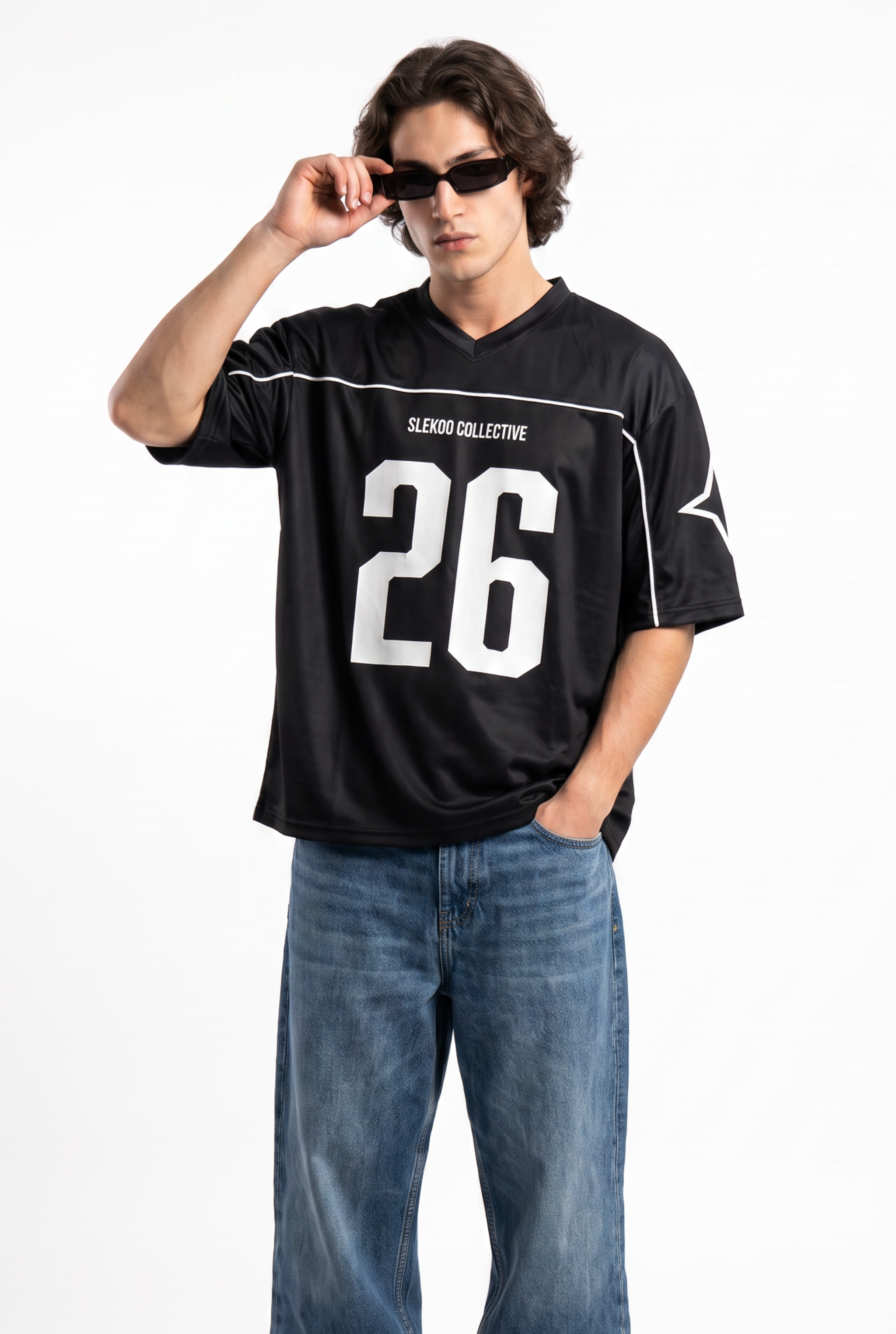 Collective 26 Black Oversize Jersey