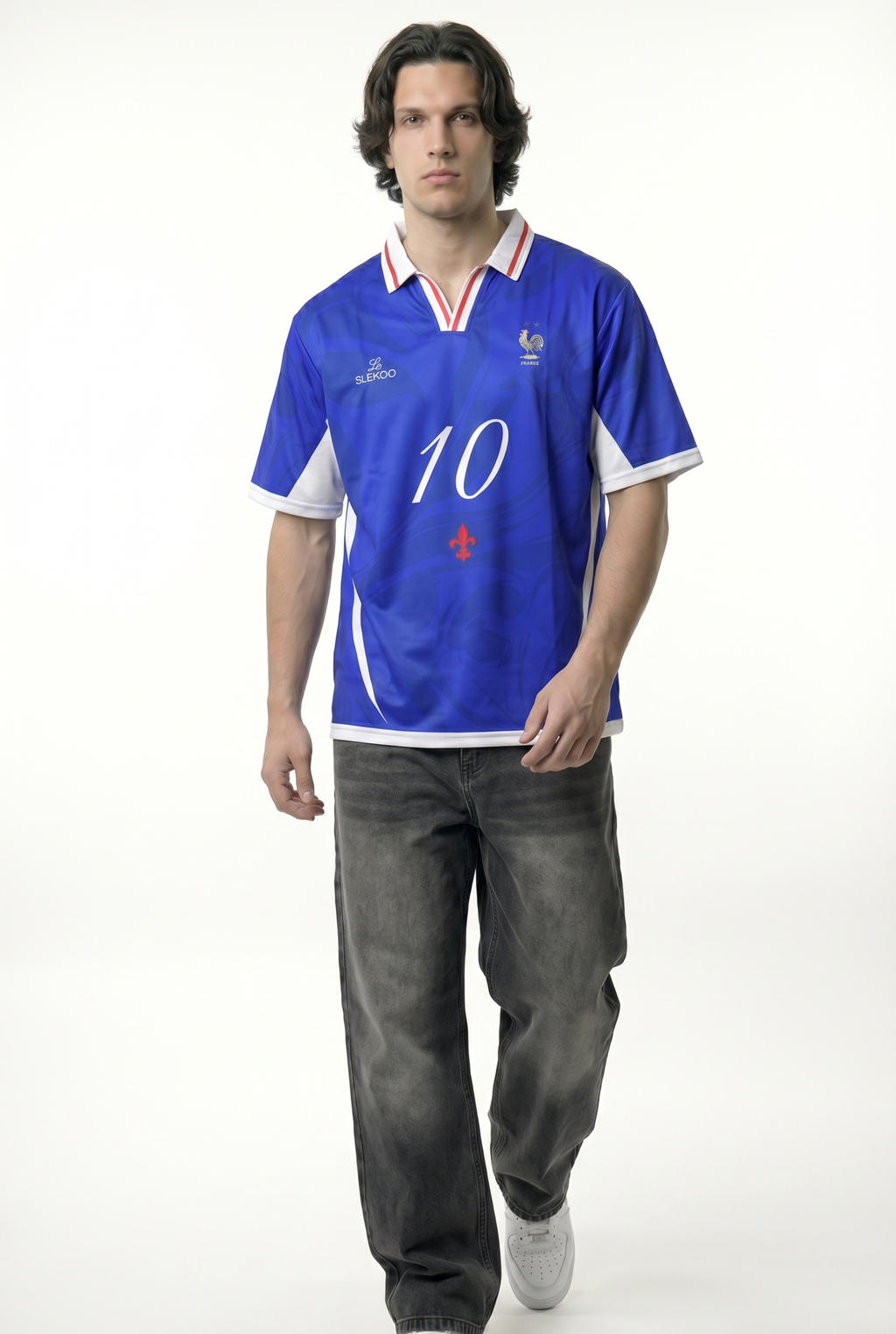 France Inspired Oversize Jersey
