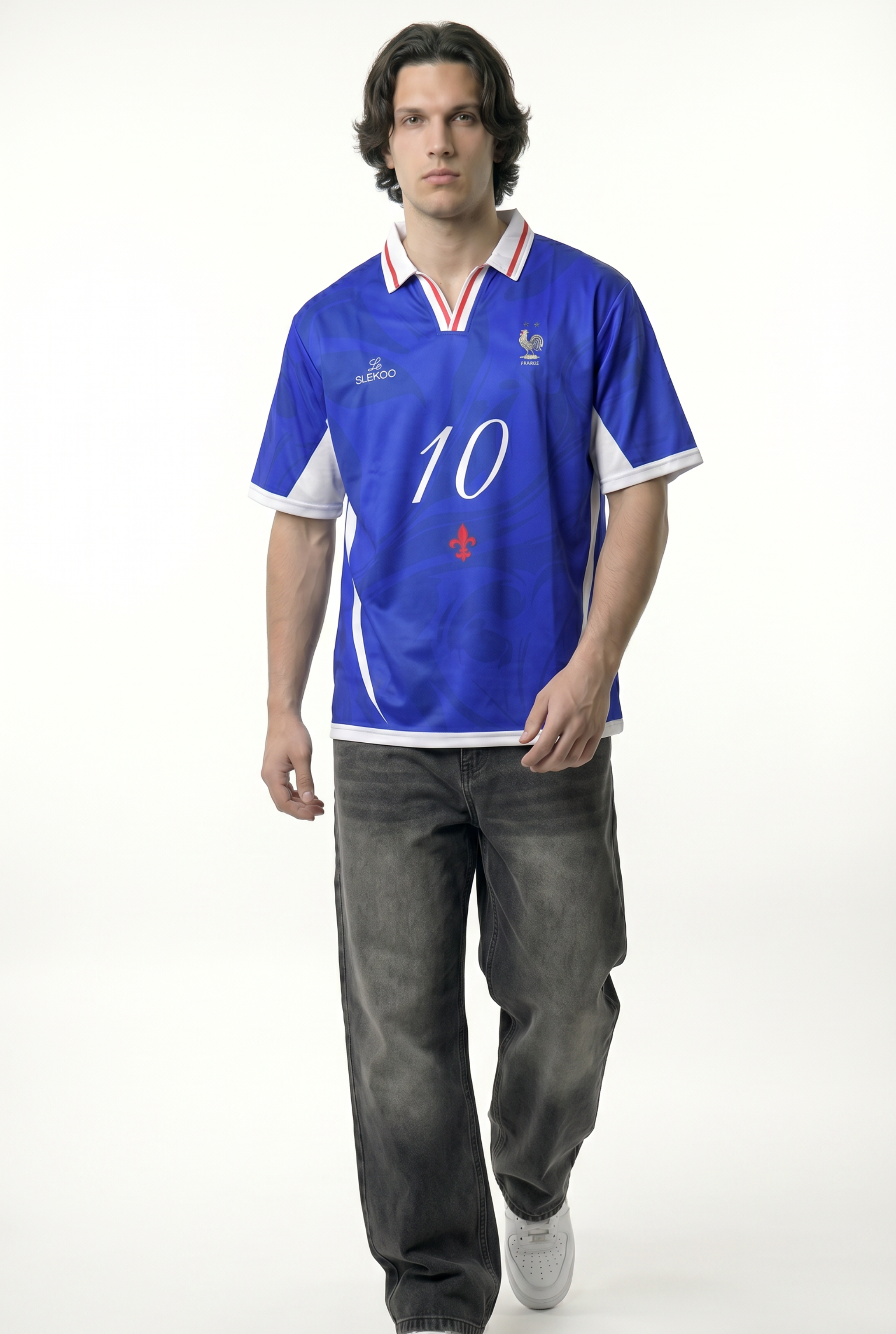 France Inspired Oversize Jersey