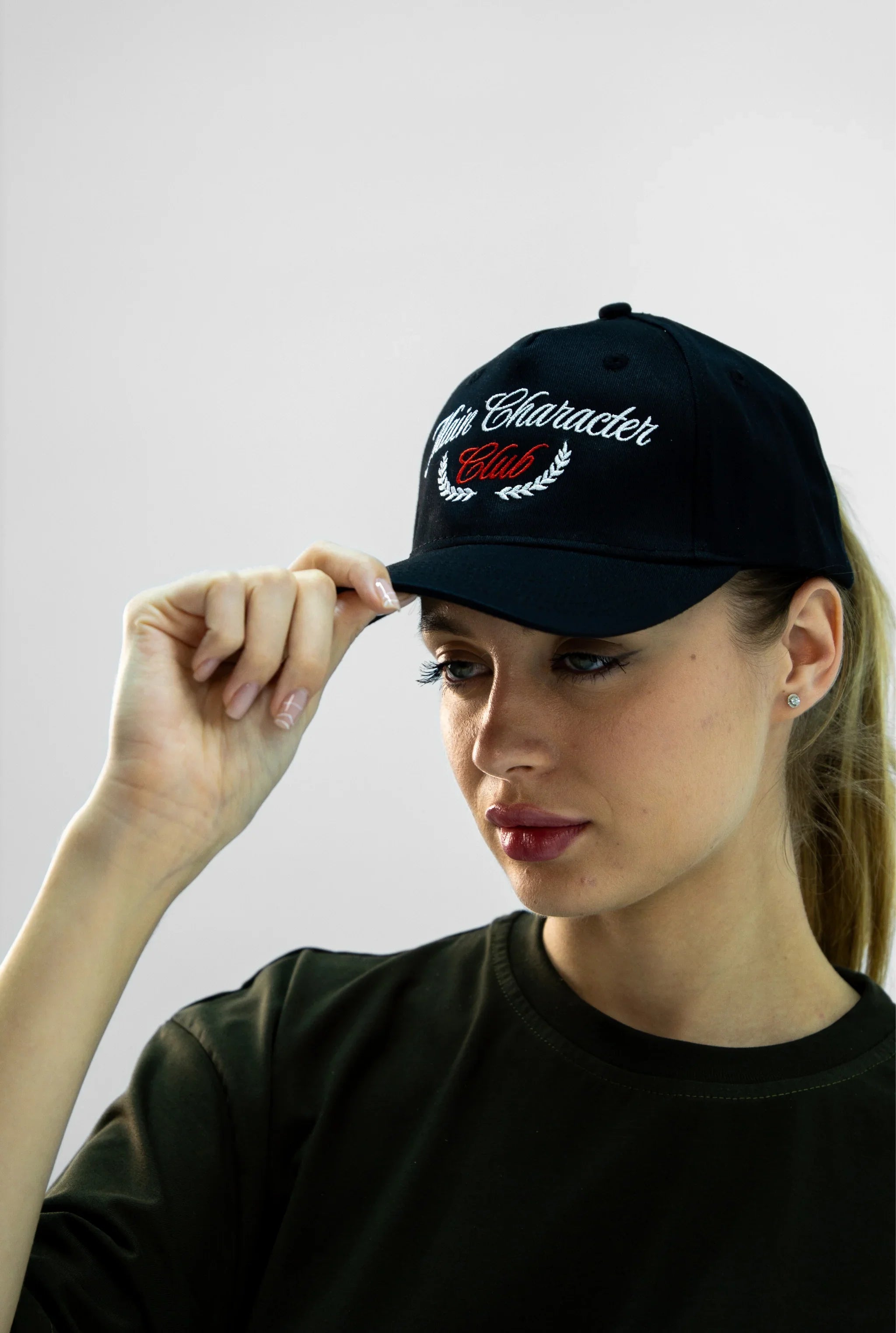 Black Main Character Club Cap