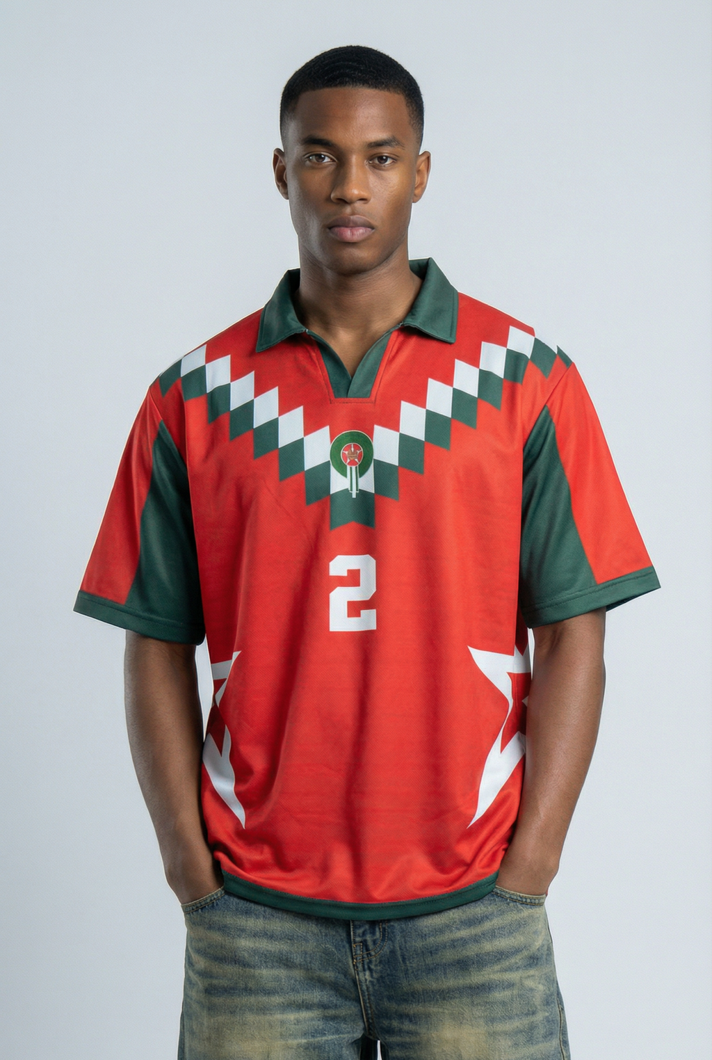 Morocco Inspired Oversize Jersey