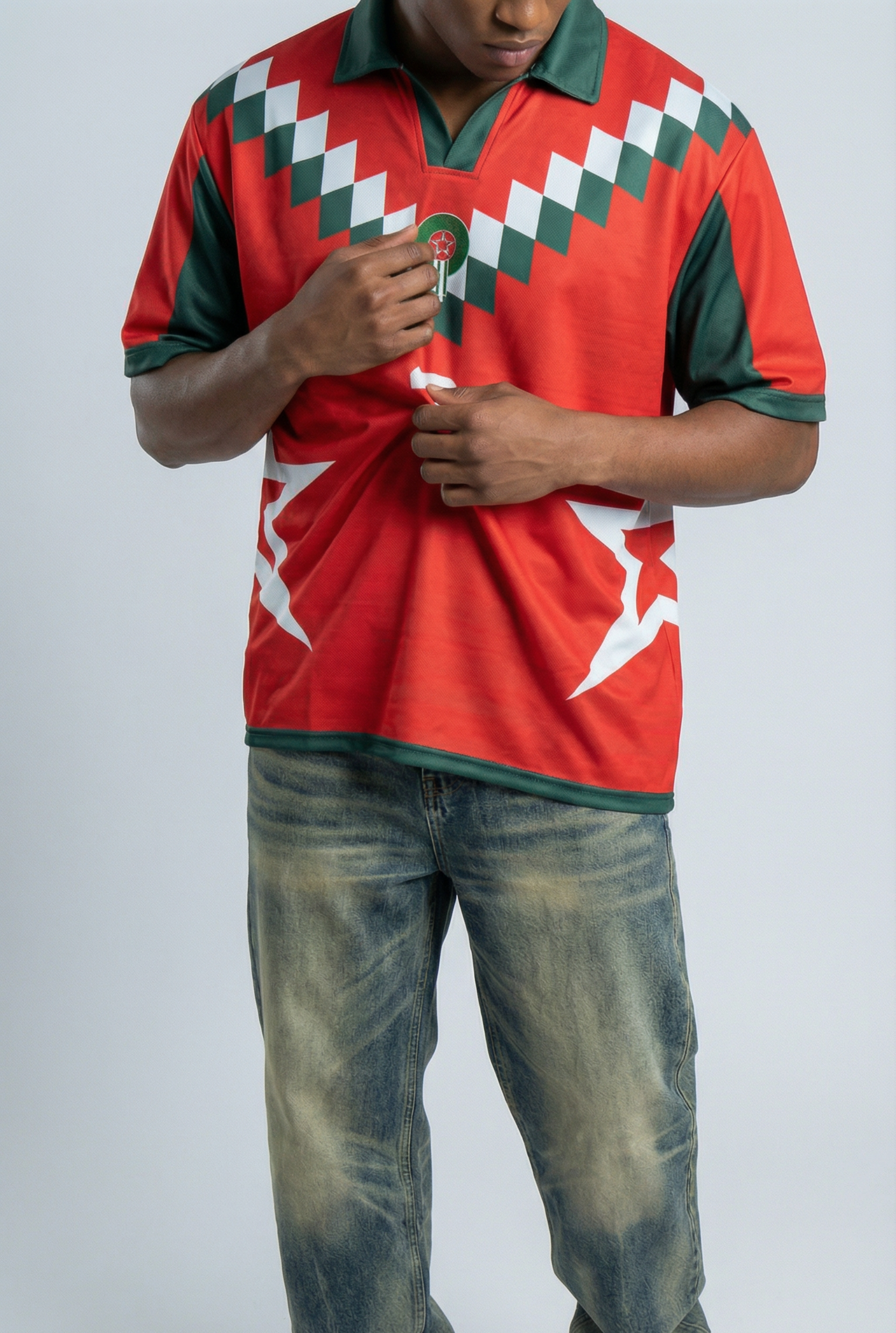 Morocco Inspired Oversize Jersey