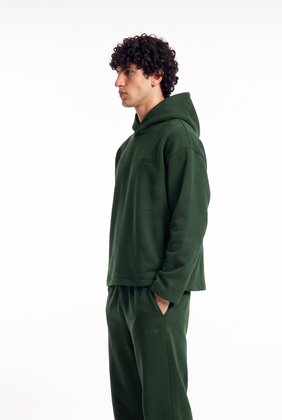 Basic Straight Cut Oversize Hoodie
