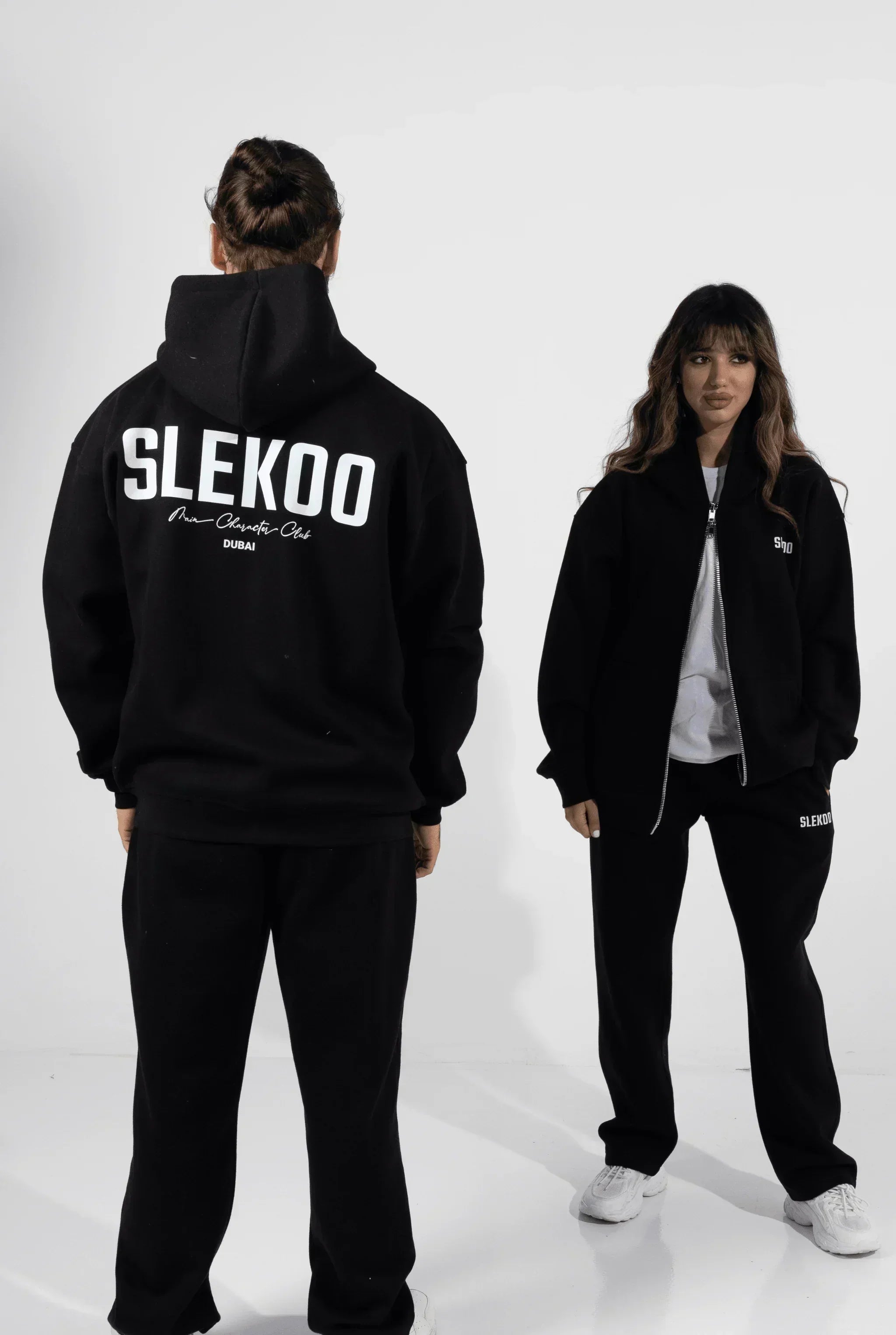 Unisex Signature Oversize Zipper Hoodie