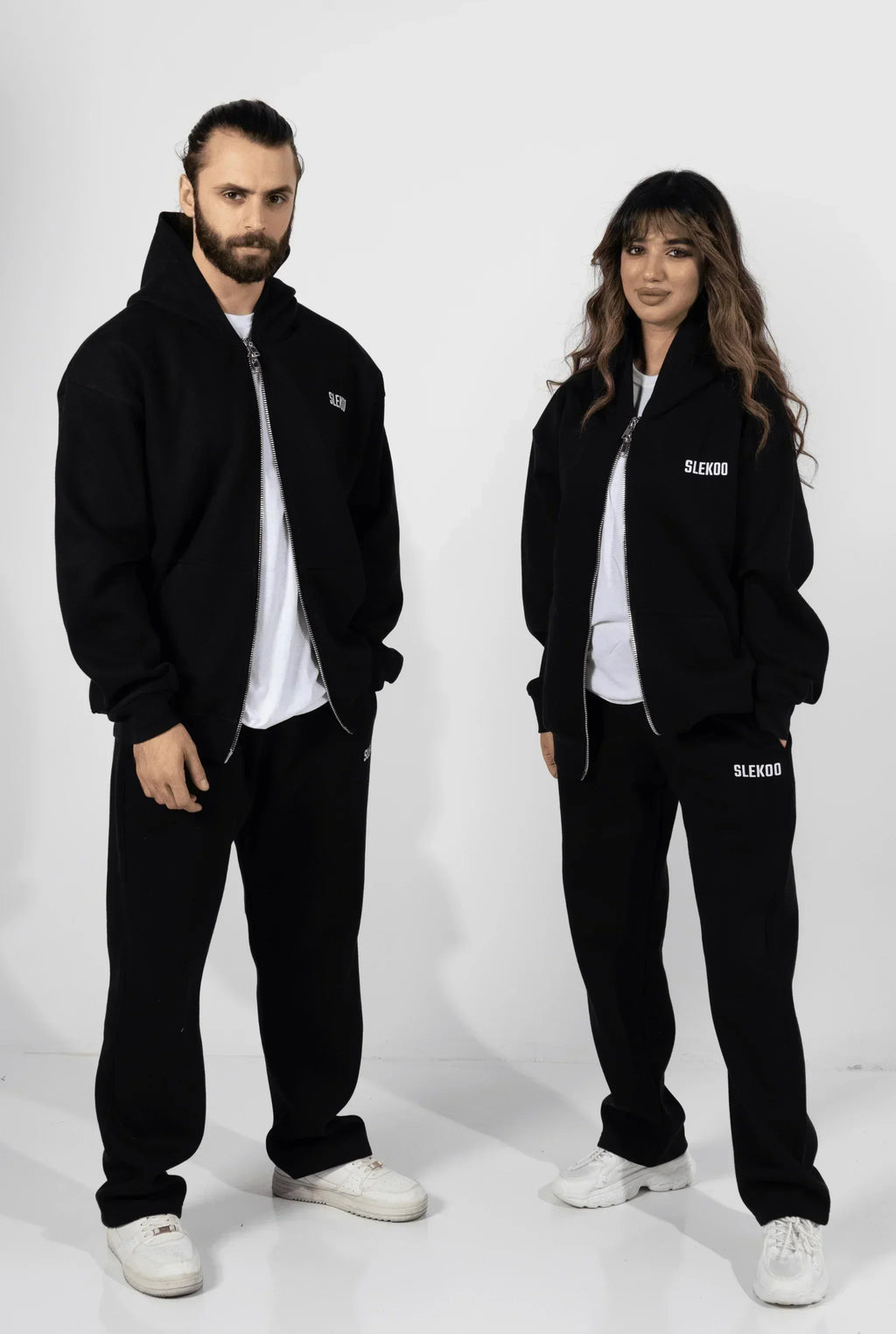 Unisex Signature Oversize Zipper Hoodie