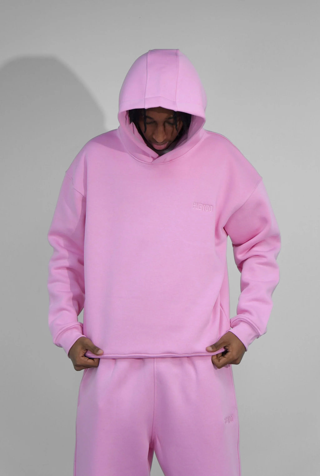 Basic Pocketless Oversize Hoodie V1