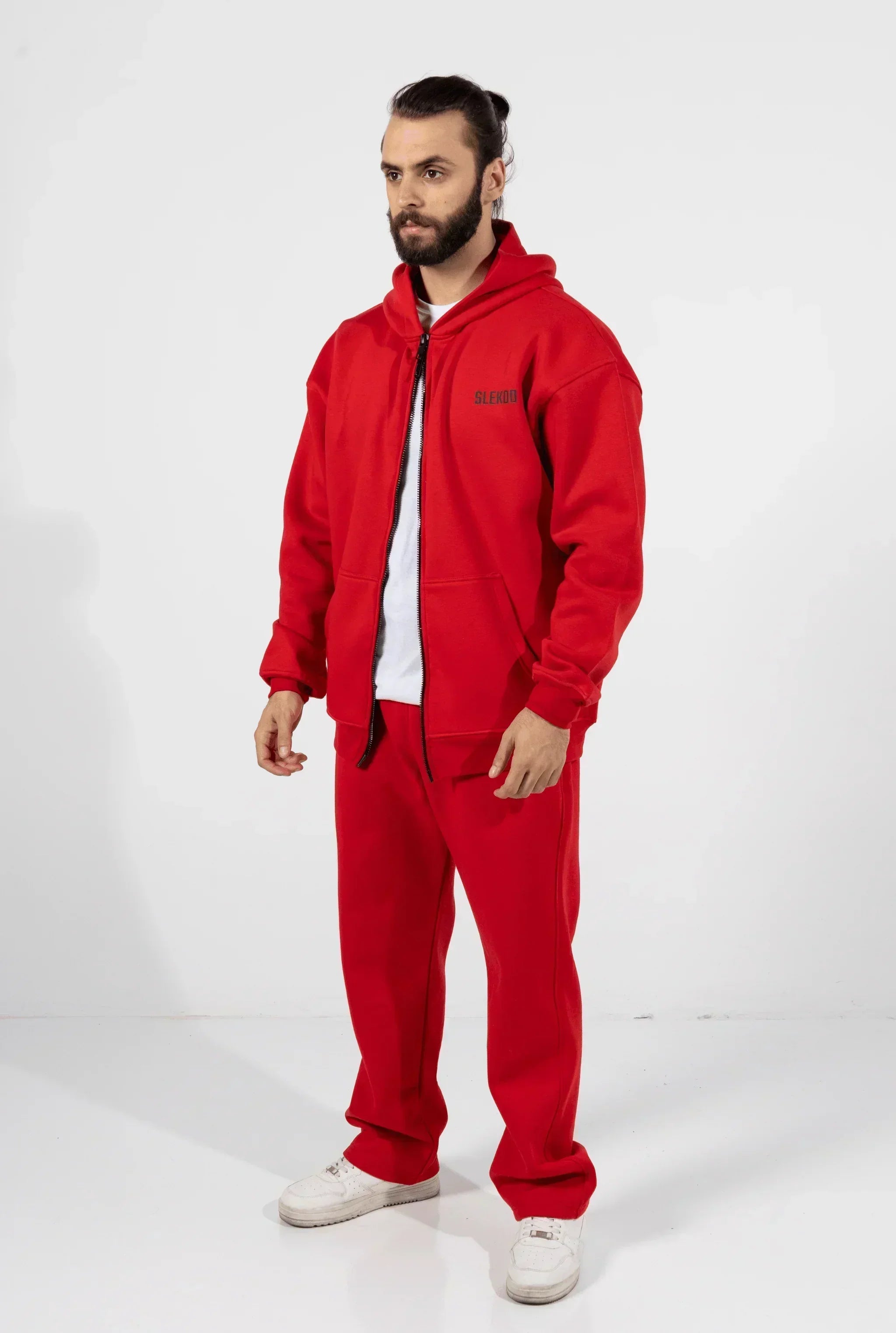 Unisex Signature Oversize Zipper Hoodie