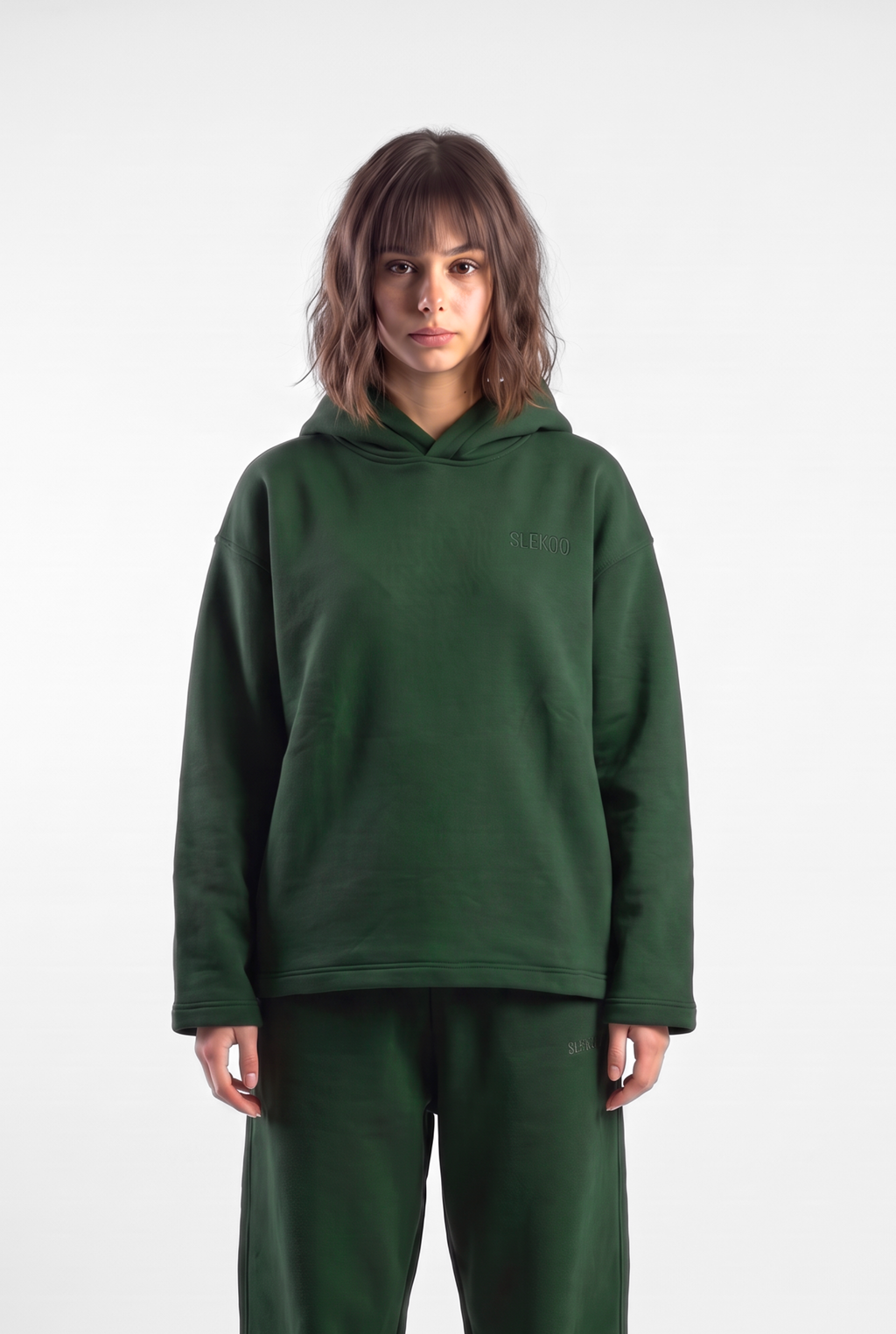 Basic Straight Cut Oversize Hoodie