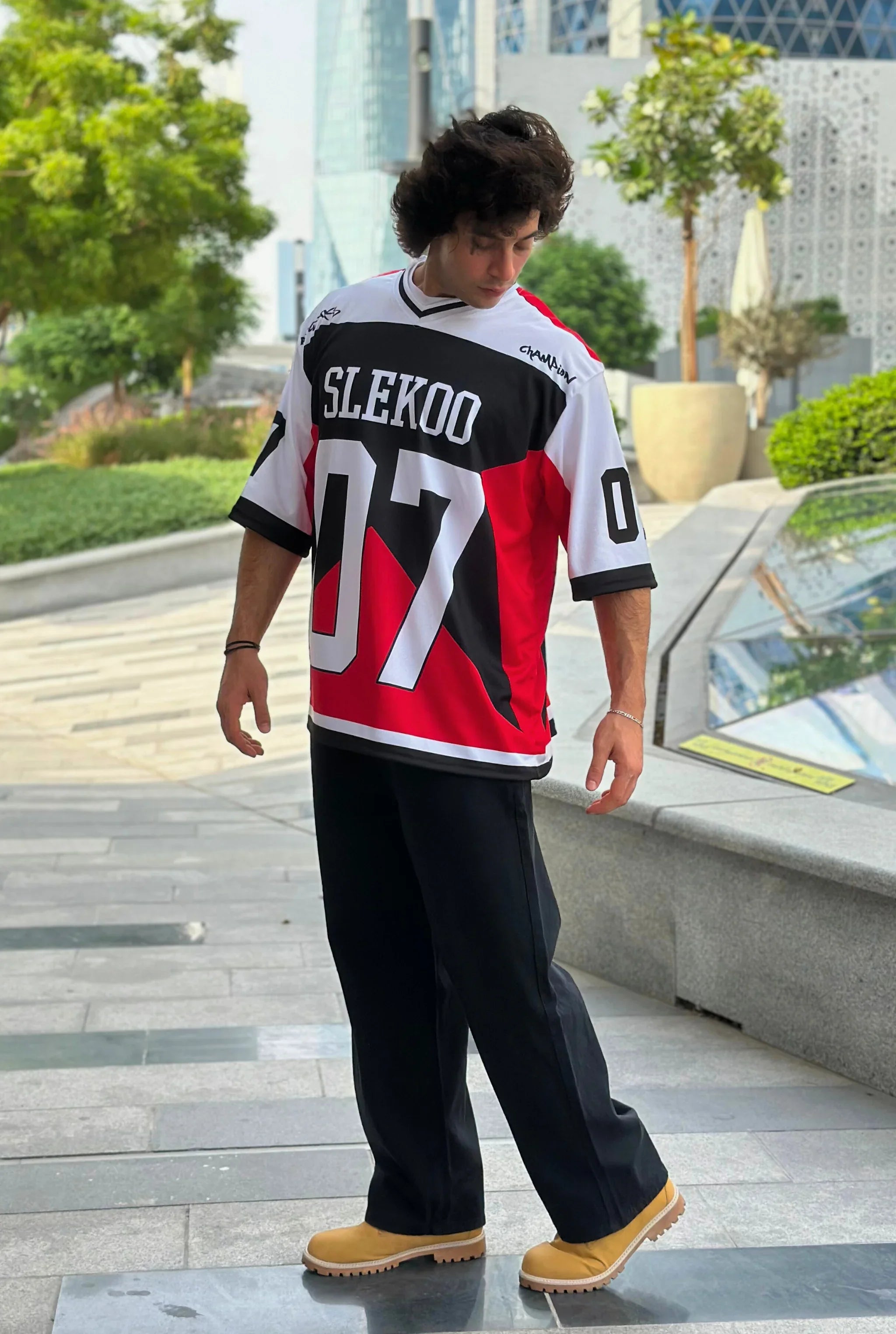 Unisex All-Stars Oversize Jersey Red Edition