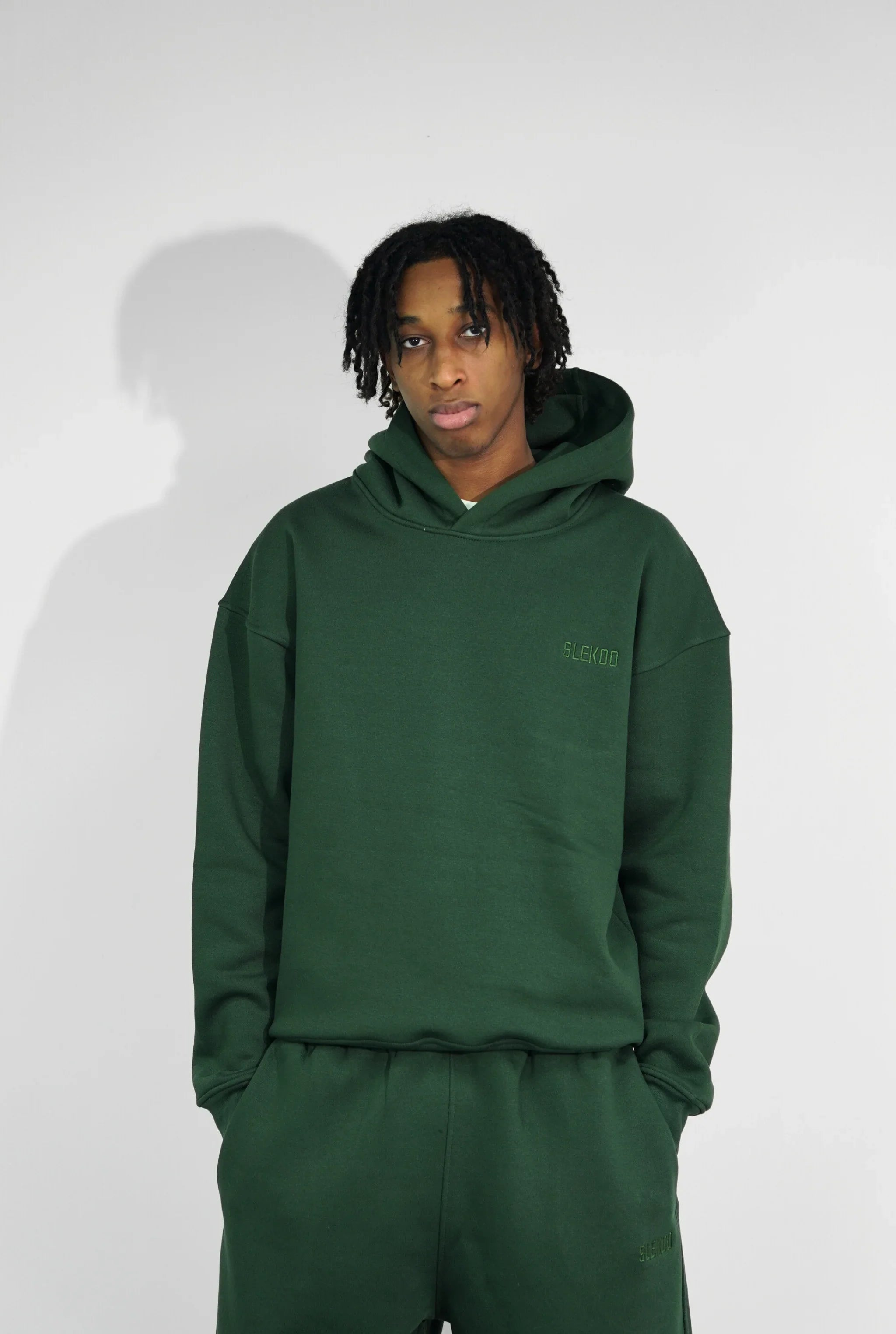 Basic Pocketless Oversize Hoodie V1
