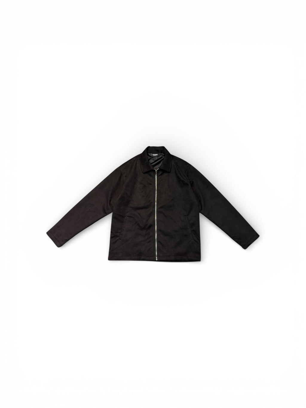 Unisex Basic Suede Leather Relaxed Fit Jacket V1