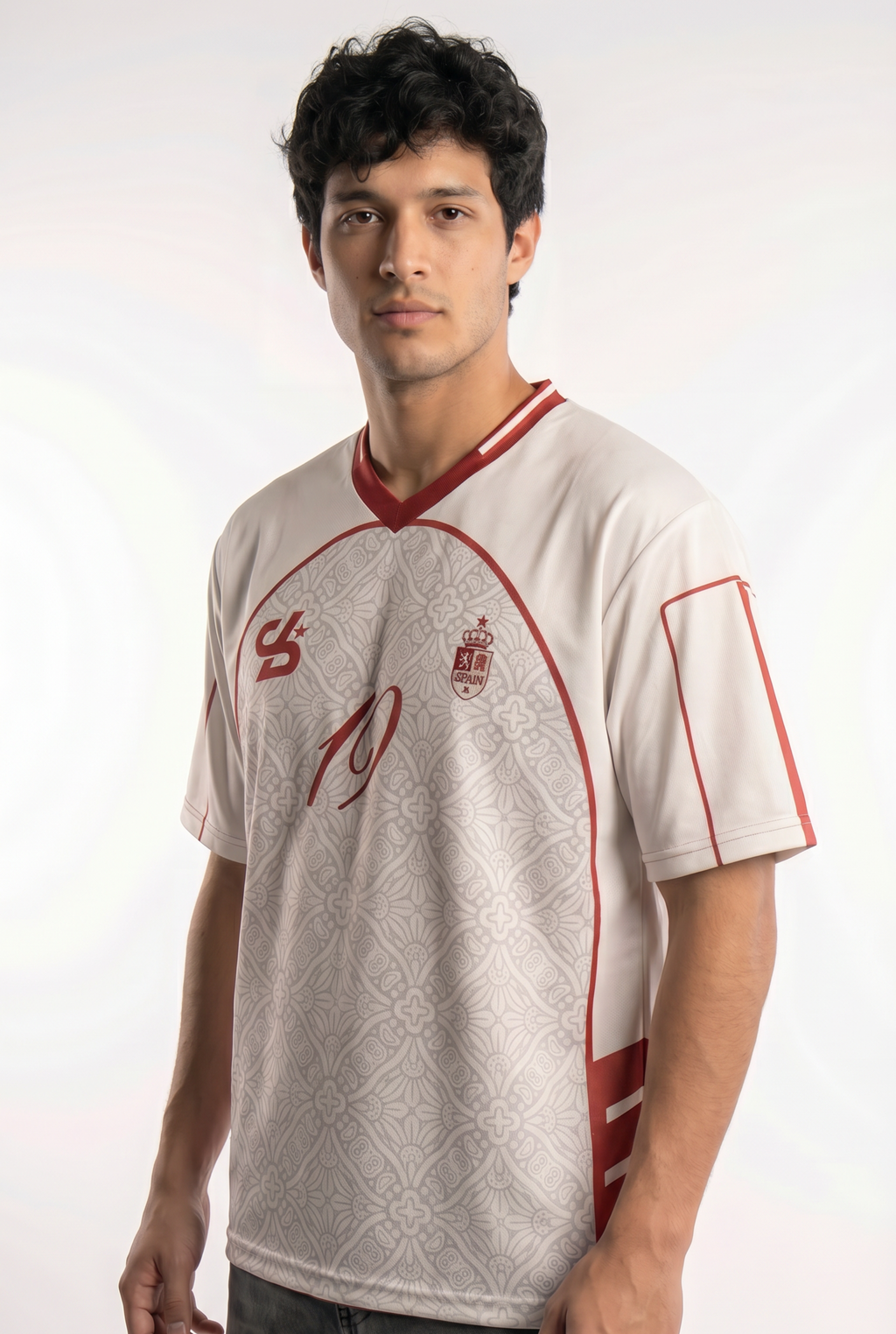Spain Inspired Oversize Jersey