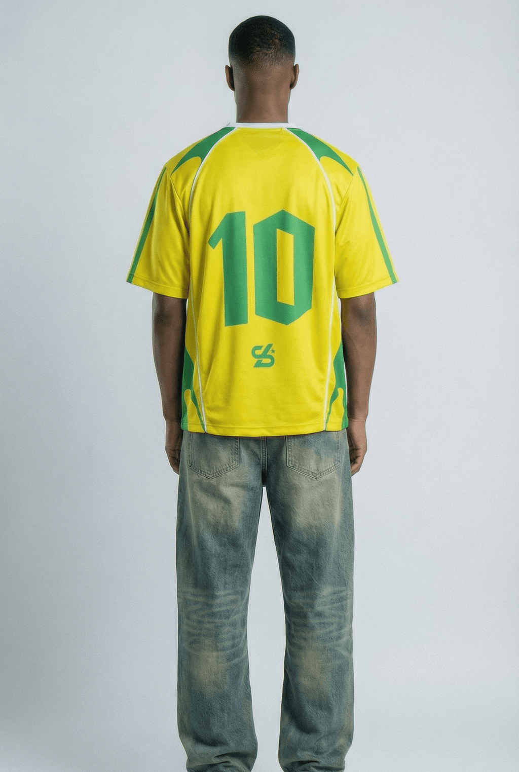 Brazil Inspired Oversize Jersey