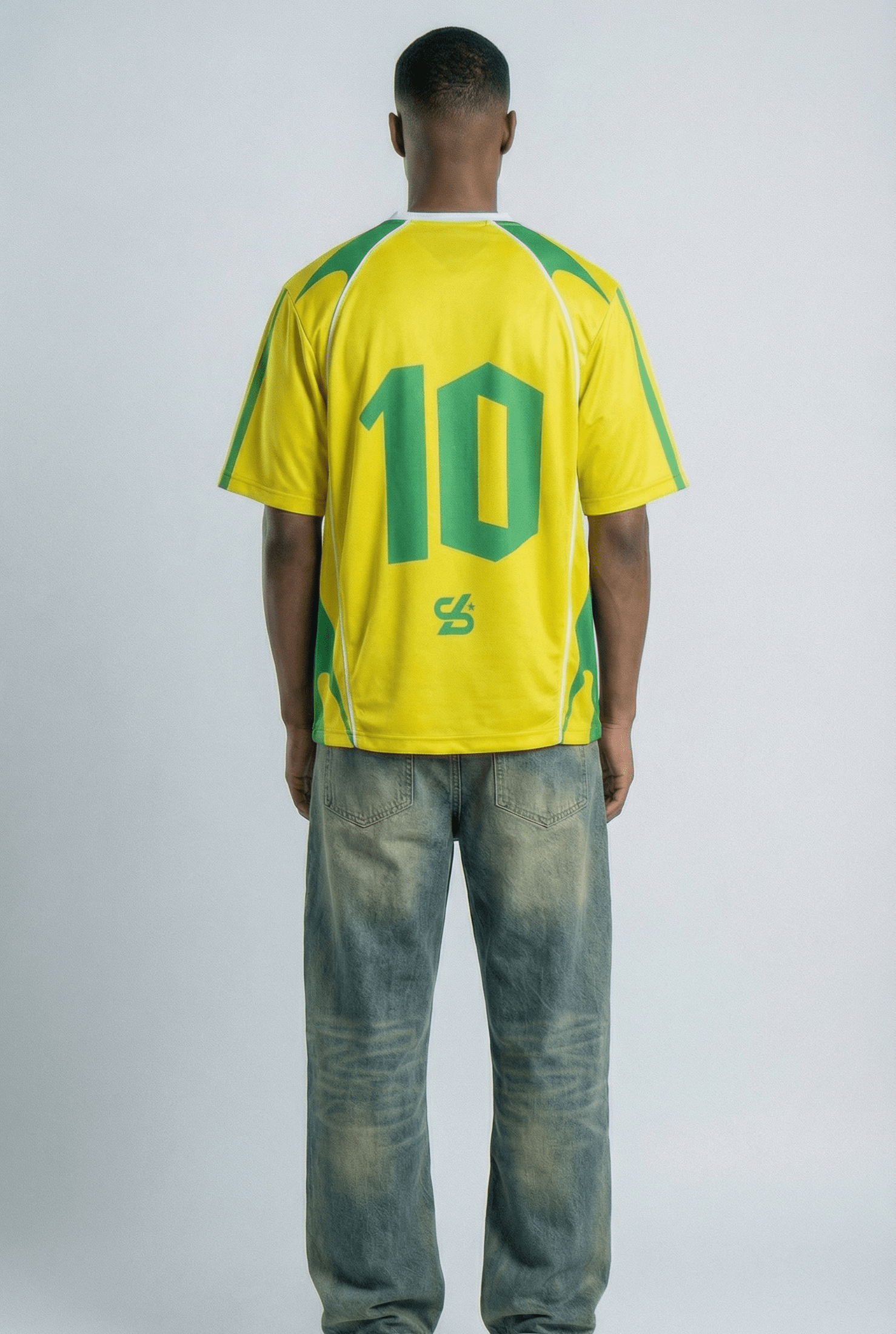 Brazil Inspired Oversize Jersey