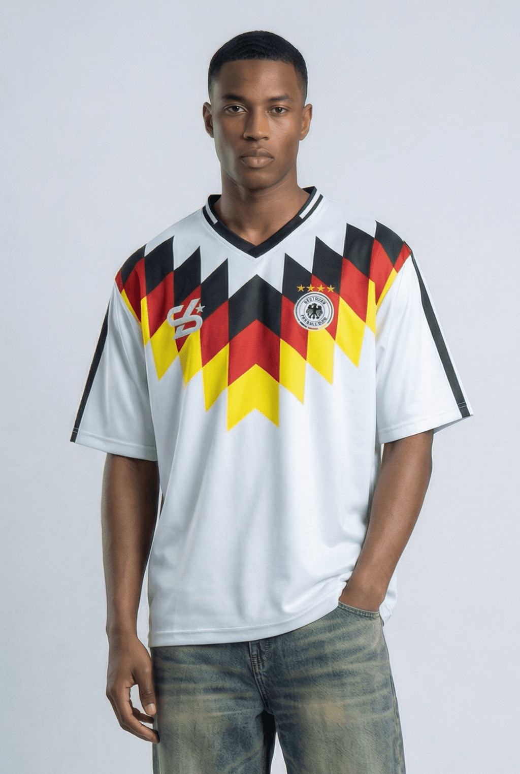 Germany Inspired Oversize Jersey
